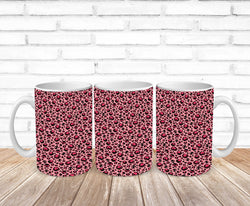 pink skull leopard print