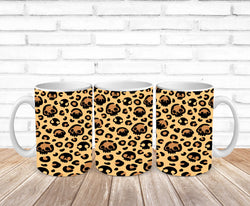 Skull Leopard Print