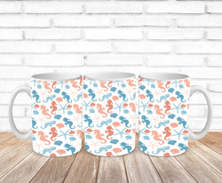 starfishes & seahorses