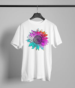 tie dye sunflower