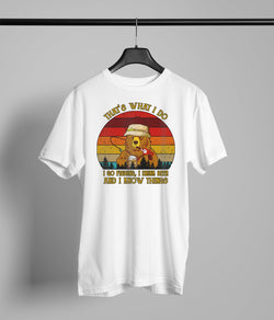 I go fishing I drink beer