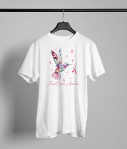 humming bird breast cancer awareness