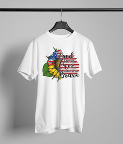 Land of the free sunflower