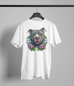 Pit Bull & Florals