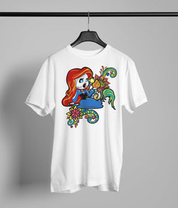 Zombie Princess With Abstract