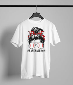 Baseball Mom Messy Bun