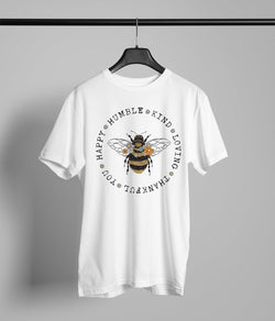 Bee Happy Humble Kind Thankful