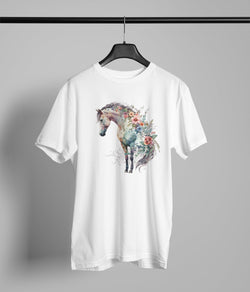 Amazing Floral Horse