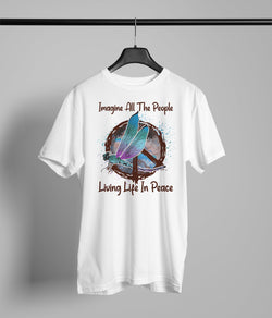 Imagine All The People Living Life In Peace