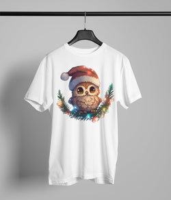 Owl in the Christmas