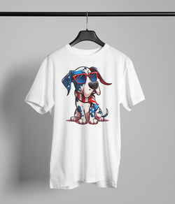 Dalmatians Patriotic Dog