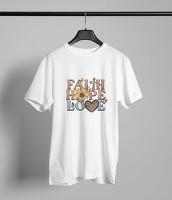 Faith Hope Love:White