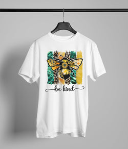 Bee Kind Pattern Brush Strokes