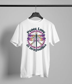 Peace Love Dragonflies
