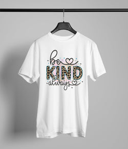 Be Kind Always Leopard