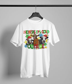 Heifers its cold Outside