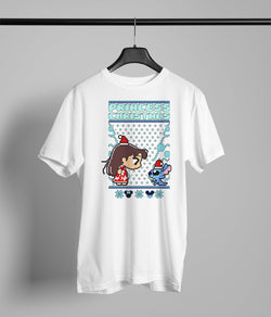 Princess Christmas with Stitch