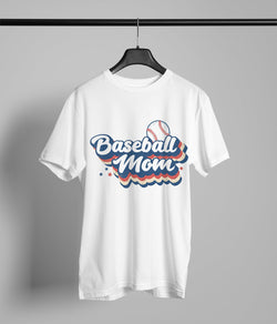 Baseball Mom Red, Whits & Blue