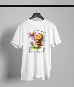 Bee Kind Smelling Flowers