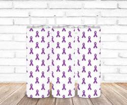 Purple Awareness Ribbon