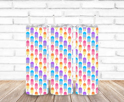 rainbow ice cream bars