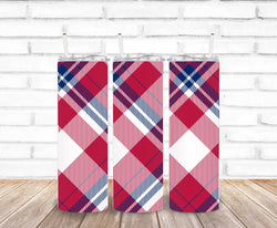 red & blue plaid 1