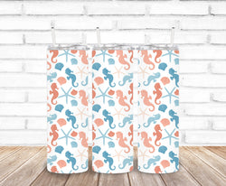 starfishes & seahorses