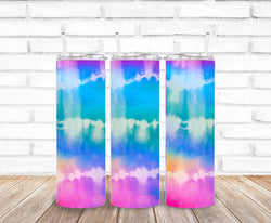 tie-dye accordian stripes