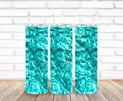 turquoise crinkle texture